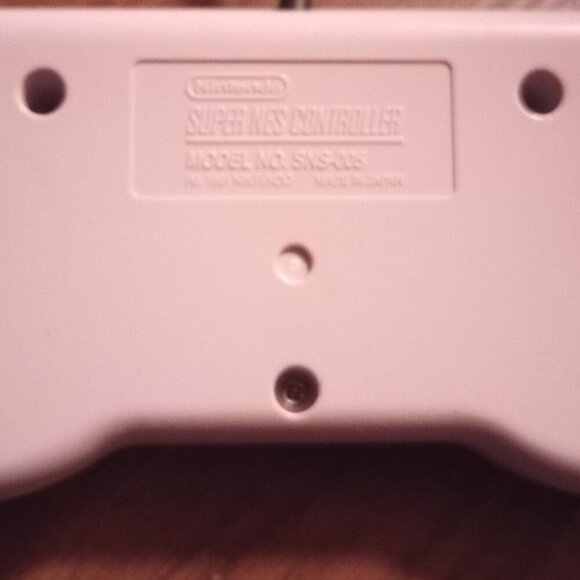Nintendo SNES OEM Controller {Cleaned and Working} (Used) - Picture 10 of 13